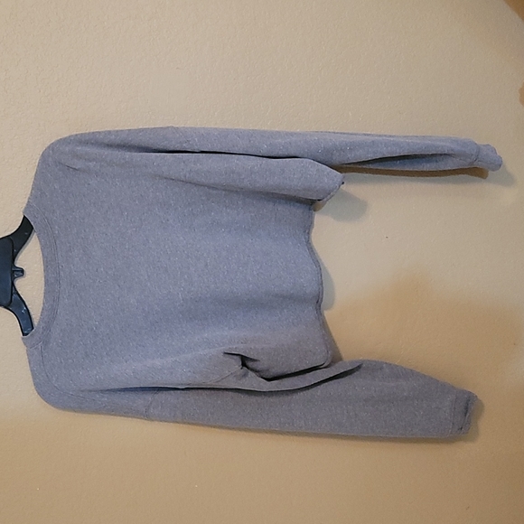 WSLY Ecosoft Cropped Crewneck Sweatshirt - Picture 3 of 5